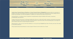 Desktop Screenshot of jowdykanefuneralhome.com